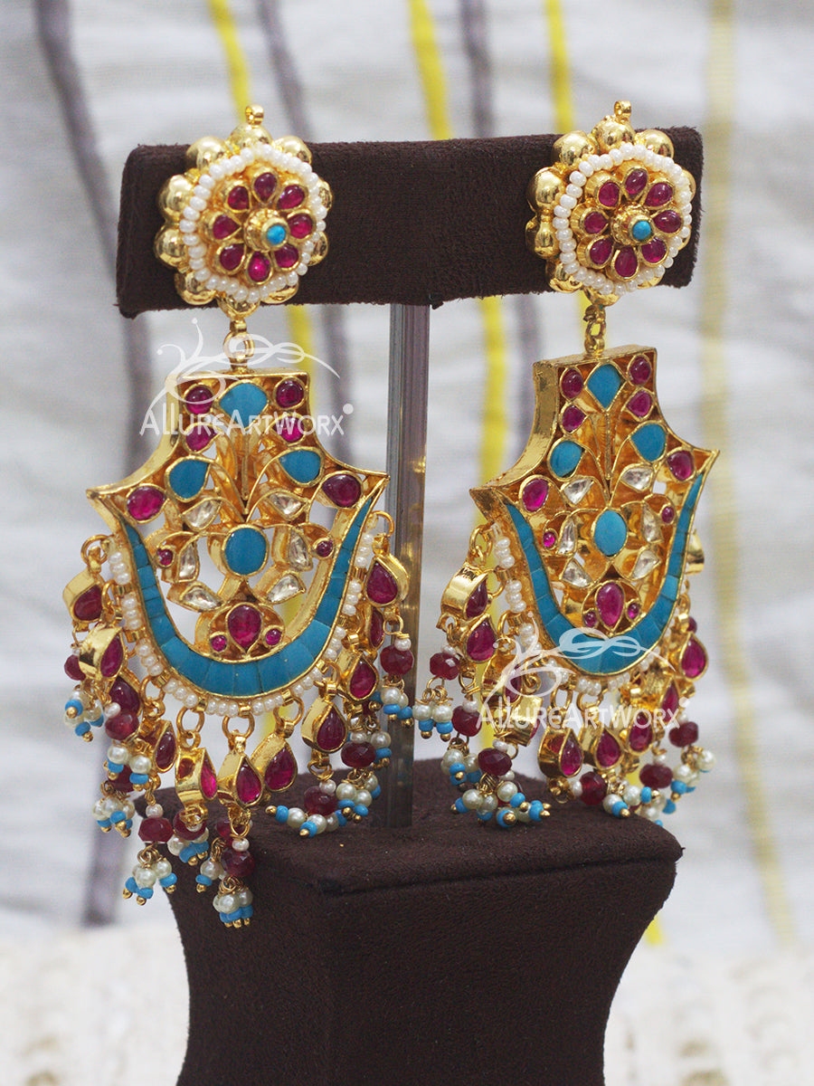 Jadau Earrings(long)